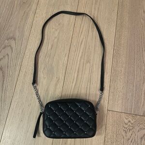 Rebecca Minkoff cross body faux leather quilt purse